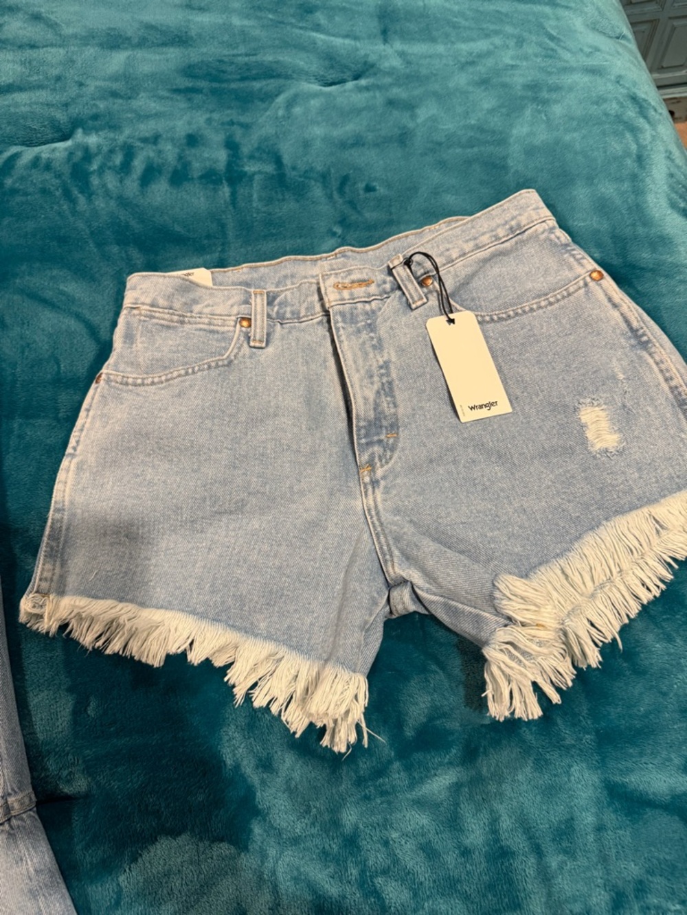 Freepeople Wrangler denim shorts
